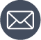 grey contact email icon